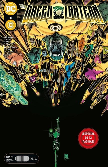 GREEN LANTERN Nº114 / Nº05 [GRAPA] | THORNE, GEOFFREY / CADY, RYAN | Akira Comics  - libreria donde comprar comics, juegos y libros online