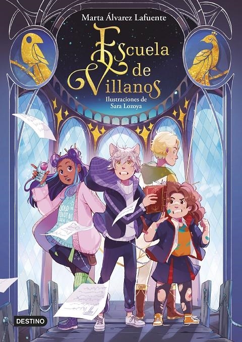 ESCUELA DE VILLANOS [CARTONE] | ALVAREZ, MARTA | Akira Comics  - libreria donde comprar comics, juegos y libros online