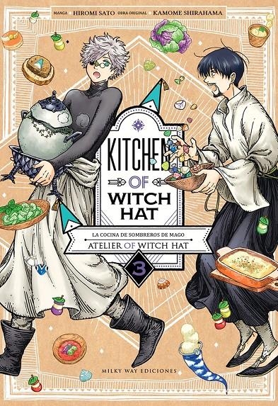 KITCHEN OF WITCH HAT Nº03 [RUSTICA] | HIROMI, SATO / SHIRAHAMA, KAMOME | Akira Comics  - libreria donde comprar comics, juegos y libros online