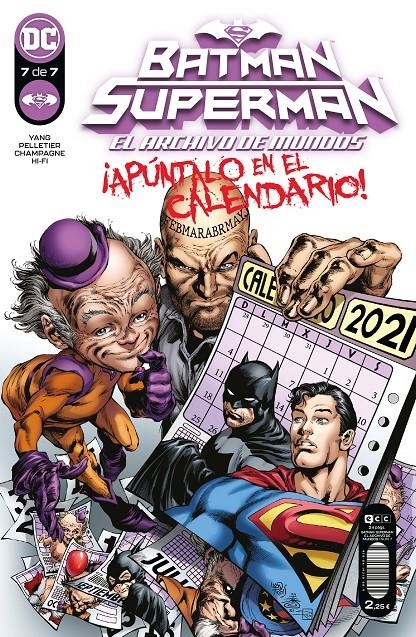 BATMAN / SUPERMAN: EL ARCHIVO DE MUNDOS Nº07 (7 DE 7) [GRAPA] | LUEN YANG, GENE | Akira Comics  - libreria donde comprar comics, juegos y libros online