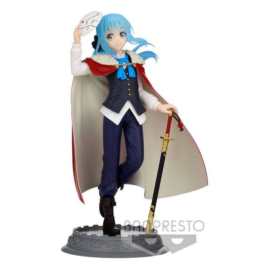 THAT TIME I GOT REINCARNATED AS A SLIME:  ESTATUA RIMURU TEMPEST ESPRESTO EST- FORMAL WEAR & BASE  PVC 20 CM [CAJA] | Akira Comics  - libreria donde comprar comics, juegos y libros online