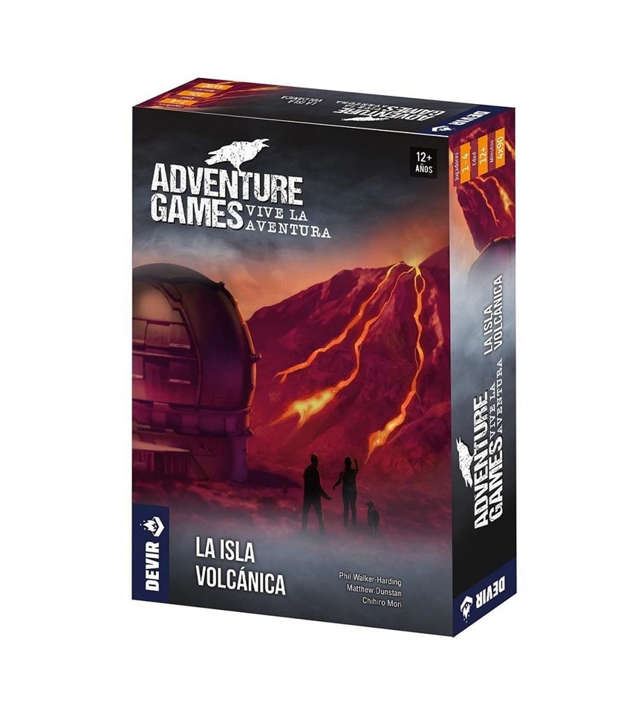 ADVENTURE GAMES (VIVE LA AVENTURA): LA ISLA VOLCANICA [JUEGO] | Akira Comics  - libreria donde comprar comics, juegos y libros online