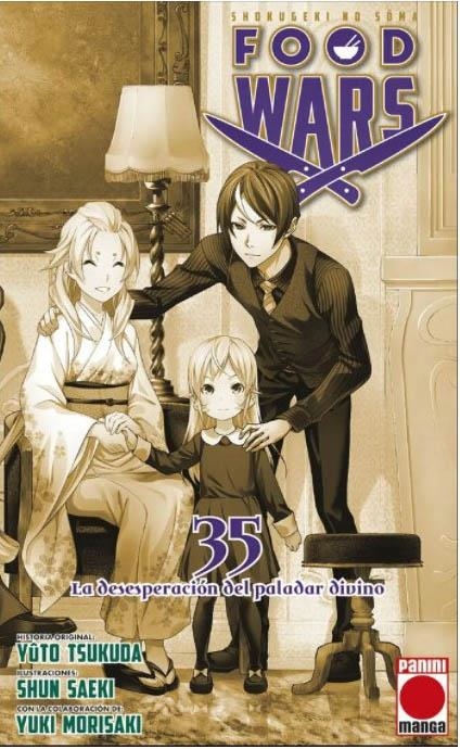 FOOD WARS Nº35 [RUSTICA] | TSUKUDA, YUKO / SAEKI, SHUN | Akira Comics  - libreria donde comprar comics, juegos y libros online