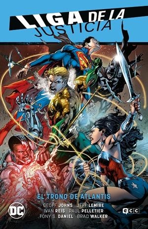 LIGA DE LA JUSTICIA VOLUMEN 3: EL TRONO DE ATLANTIS (13-17 USA) NUEVA EDICION [CARTONE] | JOHNS, GEOFF / LEMIRE, JEFF | Akira Comics  - libreria donde comprar comics, juegos y libros online