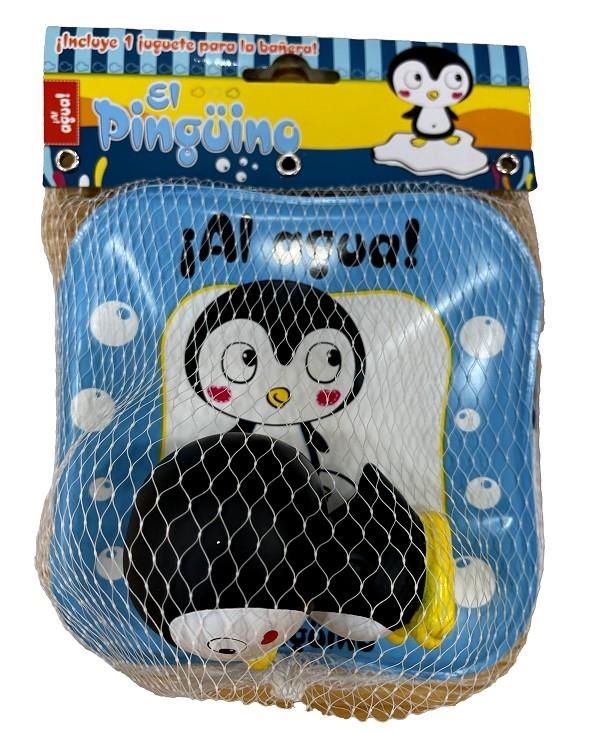 AL AGUA! EL PINGÜINO (INCLUYE PINGÜINO DE GOMA) [TAPA DE PLASTICO PARA BAÑO] | Akira Comics  - libreria donde comprar comics, juegos y libros online