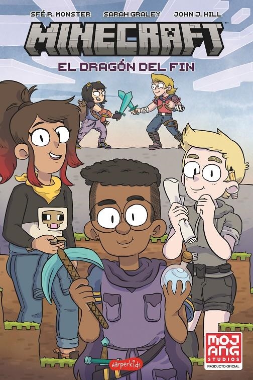 MINECRAFT Nº01: EL DRAGON DEL FIN (COMIC) [RUSTICA] | R. MONSTER, SFE | Akira Comics  - libreria donde comprar comics, juegos y libros online