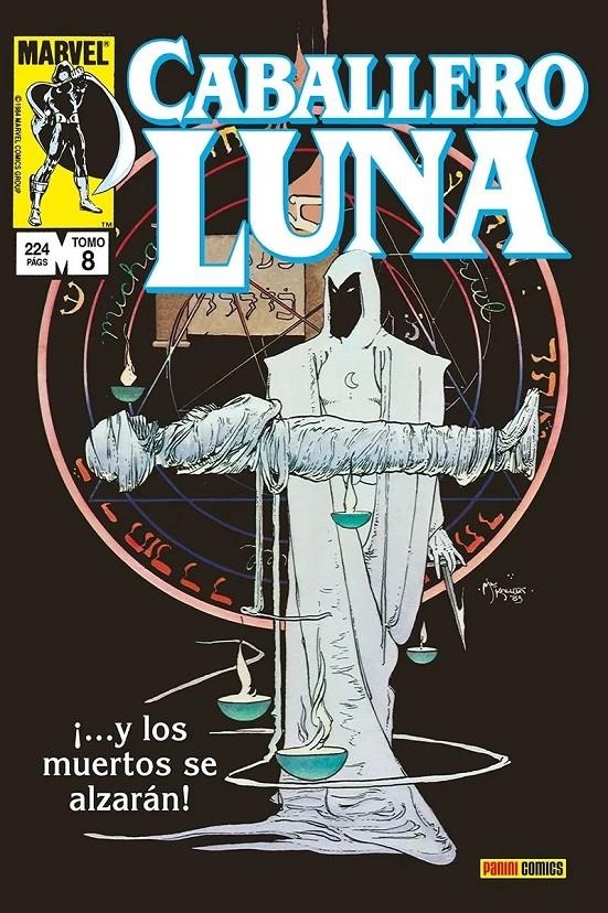 BIBLIOTECA CABALLERO LUNA VOLUMEN 8 1983-1984 (33-38 USA) [CARTONE] | MOENCH, DOUG / SIENKIEWICZ, BILL | Akira Comics  - libreria donde comprar comics, juegos y libros online