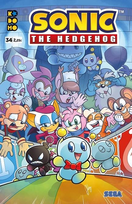 SONIC: THE HEDGEHOG Nº34 [GRAPA] | STANLEY, EVAN | Akira Comics  - libreria donde comprar comics, juegos y libros online