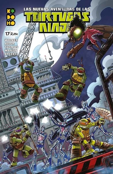 NUEVAS AVENTURAS DE LAS TORTUGAS NINJA Nº17 [GRAPA] | WALKER, LANDRY Q / MARTIN, BILLY / ALLOR, PAUL | Akira Comics  - libreria donde comprar comics, juegos y libros online