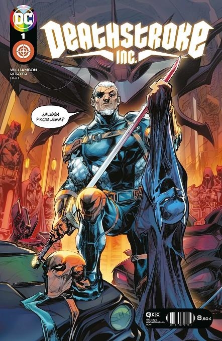 DEATHSTROKE INC. Nº01 [RUSTICA] | WILLIAMSON, JOSHUA | Akira Comics  - libreria donde comprar comics, juegos y libros online