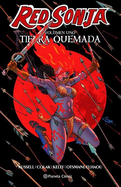 RED SONJA DE MARK RUSSELL VOL.1: TIERRA QUEMADA [CARTONE]  | CONNER, AMANDA / COLAK, MIRKO | Akira Comics  - libreria donde comprar comics, juegos y libros online