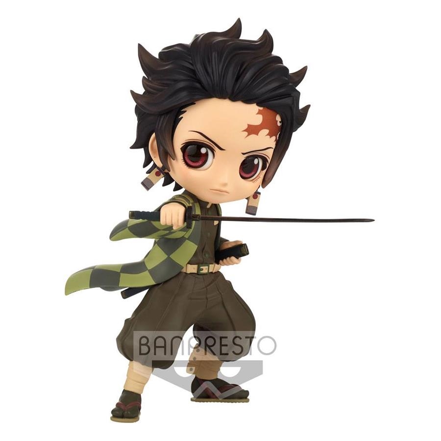 Q POSKET DEMON SLAYER KIMETSU NO YAIBA: TANJIRO KAMADO III (VERSION B) 13 CM [CAJA] | Akira Comics  - libreria donde comprar comics, juegos y libros online