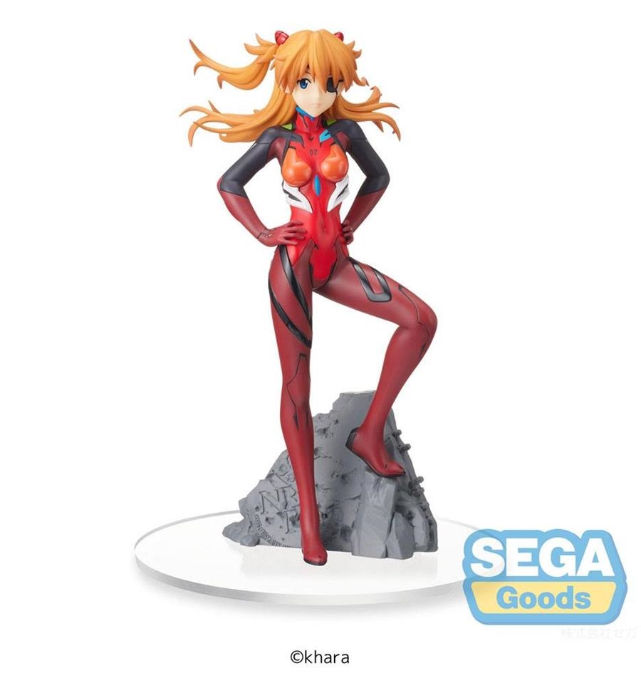 EVANGELION: 3.0+1.0 THRICE UPON A TIME: ESTATUA ASUKA SHIKINAMI LANGLEY SPM VIGNETTEUM 23 CM PVC [CAJA] | SEGA | Akira Comics  - libreria donde comprar comics, juegos y libros online