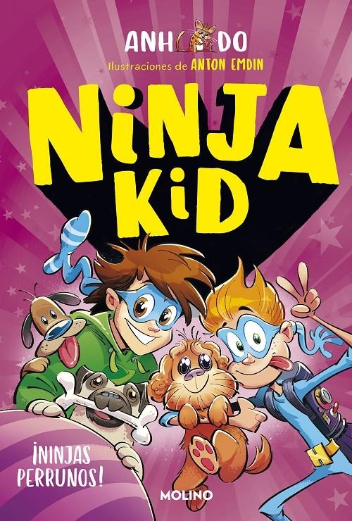 NINJA KID 08: ¡NINJAS PERRUNOS! [CARTONE] | DO, ANH | Akira Comics  - libreria donde comprar comics, juegos y libros online