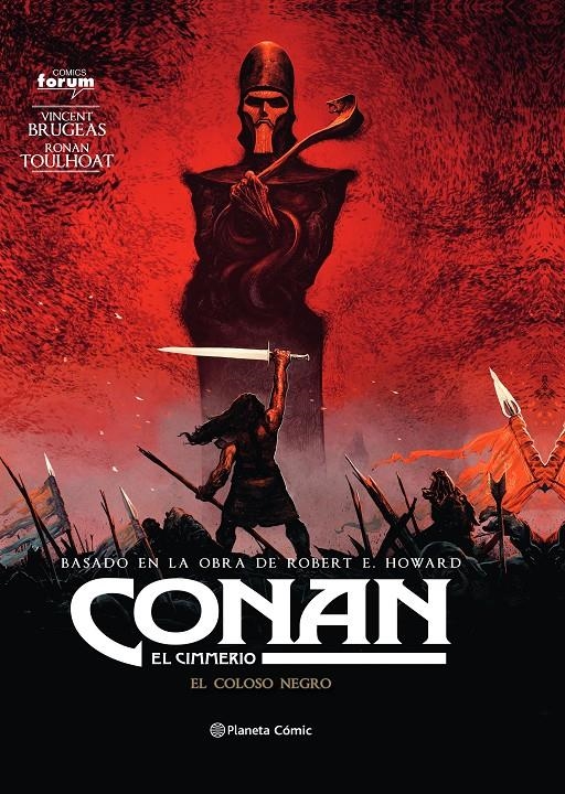 CONAN EL CIMMERIO Nº02: EL COLOSO NEGRO [CARTONE] | BRUGEAS, VINCENT | Akira Comics  - libreria donde comprar comics, juegos y libros online