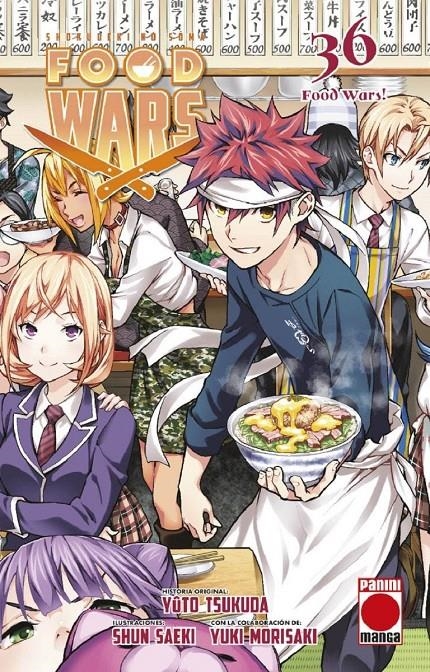 FOOD WARS Nº36 (ULTIMO NUMERO) [RUSTICA] | TSUKUDA, YUKO / SAEKI, SHUN | Akira Comics  - libreria donde comprar comics, juegos y libros online