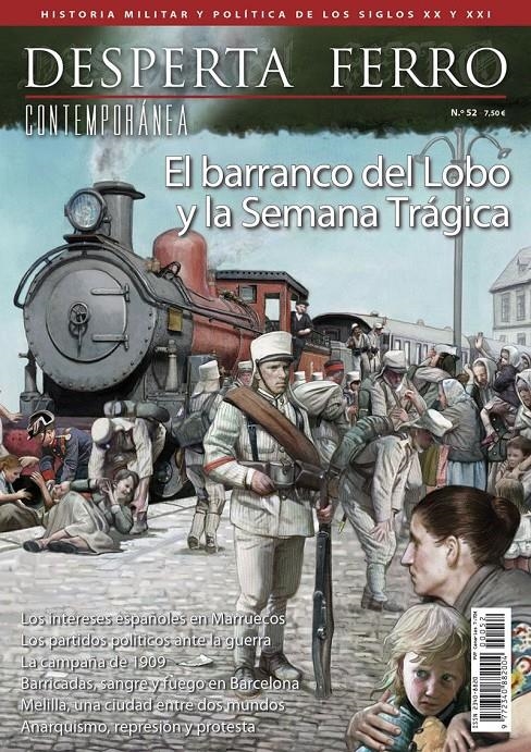 DESPERTA FERRO CONTEMPORANEA Nº52: EL BARRANCO DEL LOBO Y LA SEMANA TRAGICA (REVISTA) | Akira Comics  - libreria donde comprar comics, juegos y libros online