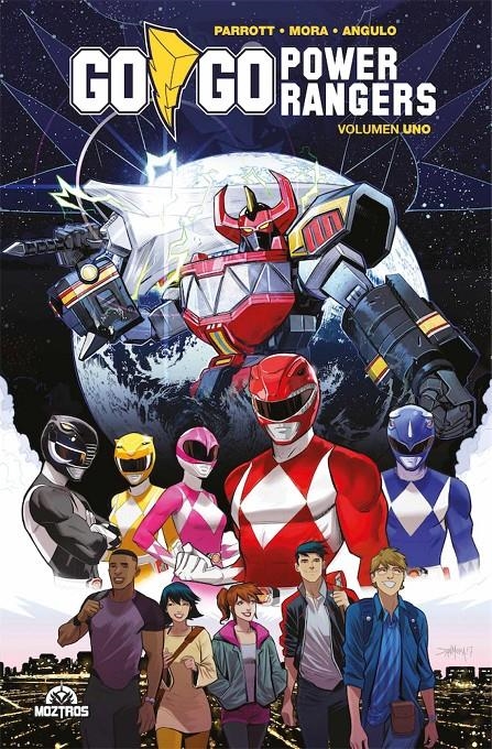 GO GO POWER RANGERS Nº01 [CARTONE] | MORA / PARROT | Akira Comics  - libreria donde comprar comics, juegos y libros online