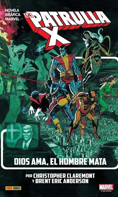 MARVEL GRAPHIC NOVELS: LA PATRULLA-X DIOS AMA, EL HOMBRE MATA (REEDICION) [CARTONE] | Akira Comics  - libreria donde comprar comics, juegos y libros online