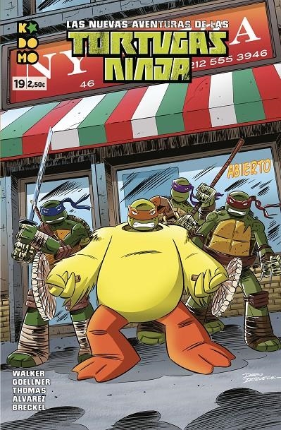 NUEVAS AVENTURAS DE LAS TORTUGAS NINJA Nº19 [GRAPA] | WALKER, LANDRY  | Akira Comics  - libreria donde comprar comics, juegos y libros online