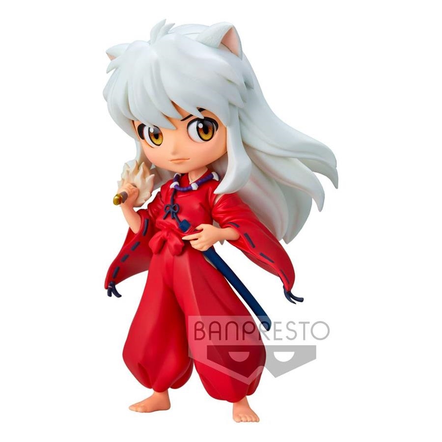 Q POSKET INUYASHA: MINIFIGURA INUYASHA 14 CM PVC [CAJA] | BANPRESTO | Akira Comics  - libreria donde comprar comics, juegos y libros online