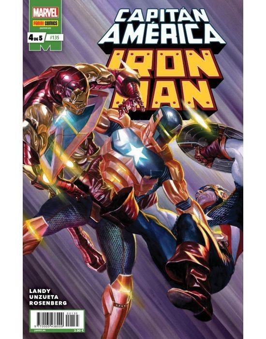 CAPITAN AMERICA / IRONMAN Nº04 (4 DE 5) / Nº135 | Akira Comics  - libreria donde comprar comics, juegos y libros online