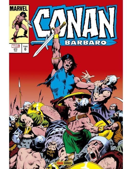 MARVEL GOLD: CONAN EL BARBARO VOL.06 (LA ETAPA MARVEL ORIGINAL) [CARTONE] | Akira Comics  - libreria donde comprar comics, juegos y libros online