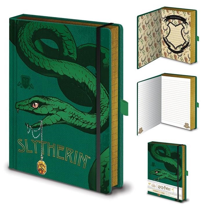 HARRY POTTER: LIBRETA PREMIUM SLYTHERIN [CARTONE] | PYRAMID INTERNACIONAL UK | Akira Comics  - libreria donde comprar comics, juegos y libros online