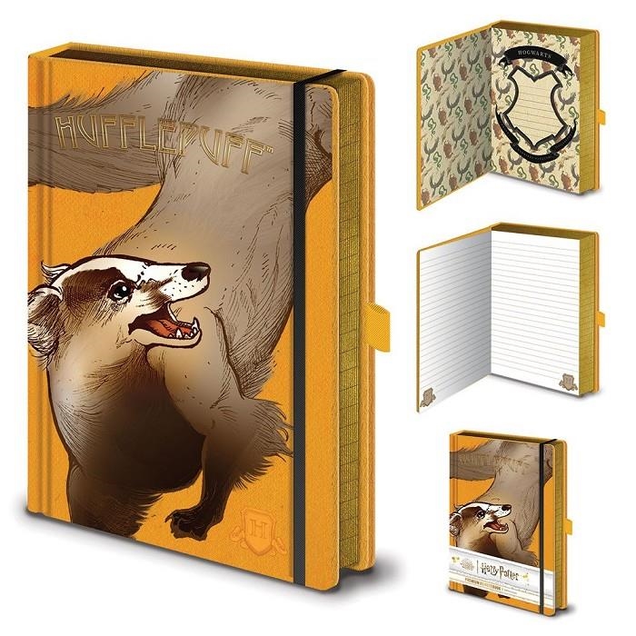 HARRY POTTER: LIBRETA PREMIUM HUFFLEPUFF [CARTONE] | Akira Comics  - libreria donde comprar comics, juegos y libros online