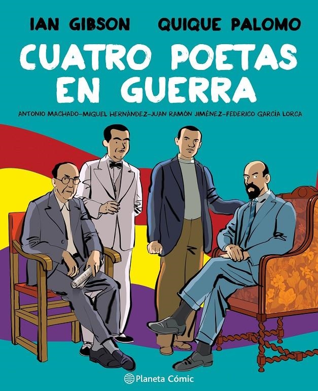 CUATRO POETAS EN GUERRA (COMIC) [CARTONE] | GIBSON, IAN / PALOMO, QUIQUE | Akira Comics  - libreria donde comprar comics, juegos y libros online