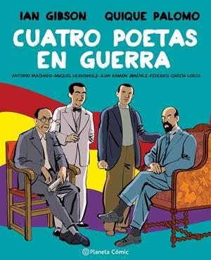 CUATRO POETAS EN GUERRA (COMIC) [CARTONE] | GIBSON, IAN / PALOMO, QUIQUE | Akira Comics  - libreria donde comprar comics, juegos y libros online