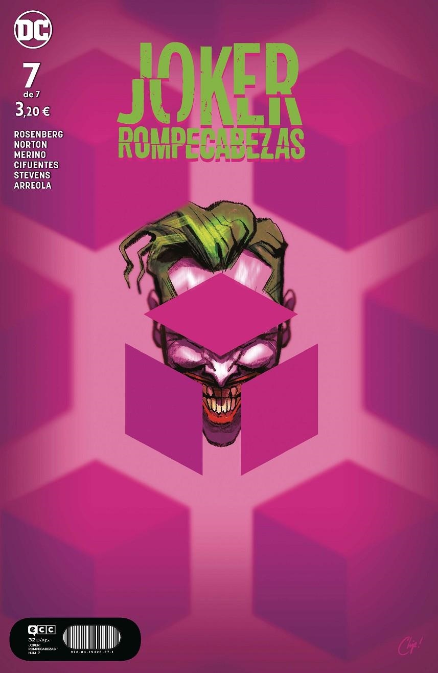 JOKER: ROMPECABEZAS Nº07 (7 DE 7) [GRAPA] | ROSENBERG, MATTHEW | Akira Comics  - libreria donde comprar comics, juegos y libros online