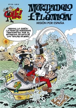 OLE MORTADELO Nº217: MISION POR ESPAÑA [RUSTICA] | IBAÑEZ, FRANCISCO | Akira Comics  - libreria donde comprar comics, juegos y libros online