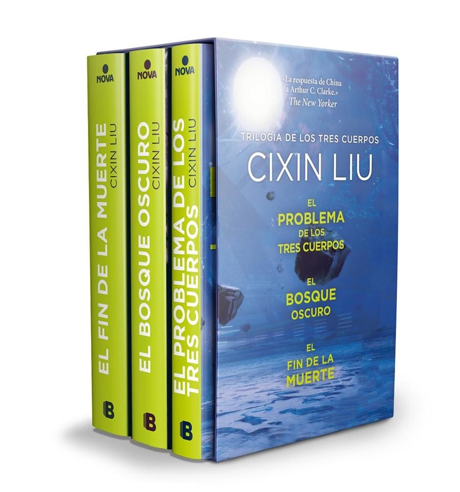 TRILOGIA DE LOS TRES CUERPOS (ESTUCHE) [RUSTICA] | LIU, CIXIN | Akira Comics  - libreria donde comprar comics, juegos y libros online