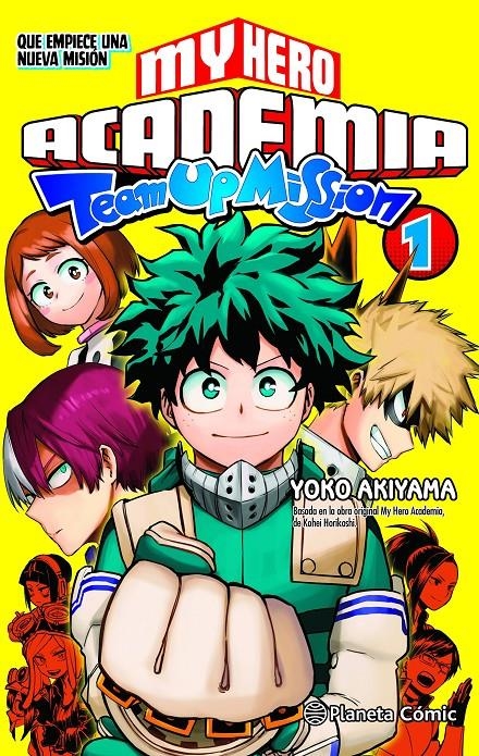MY HERO ACADEMIA TEAM UP MISSION Nº01 [RUSTICA] | HORIKOSHI, KOHEI | Akira Comics  - libreria donde comprar comics, juegos y libros online