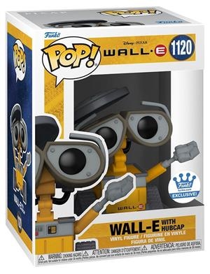 POP! MOVIES WALL-E Nº1120: WALL-E WITH HUBCAP [EXCLUSIVA] | FUNKO | Akira Comics  - libreria donde comprar comics, juegos y libros online