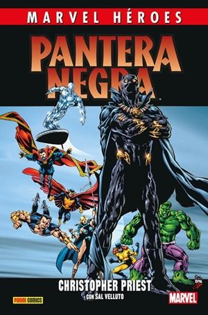 MARVEL HEROES: PANTERA NEGRA DE CHRISTOPHER PRIEST VOL.02 [CARTONE] | CALAFIORE, JIM | Akira Comics  - libreria donde comprar comics, juegos y libros online