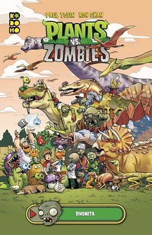 PLANTS VS. ZOMBIES: DINOMITA [RUSTICA] | TOBIN, PAUL | Akira Comics  - libreria donde comprar comics, juegos y libros online