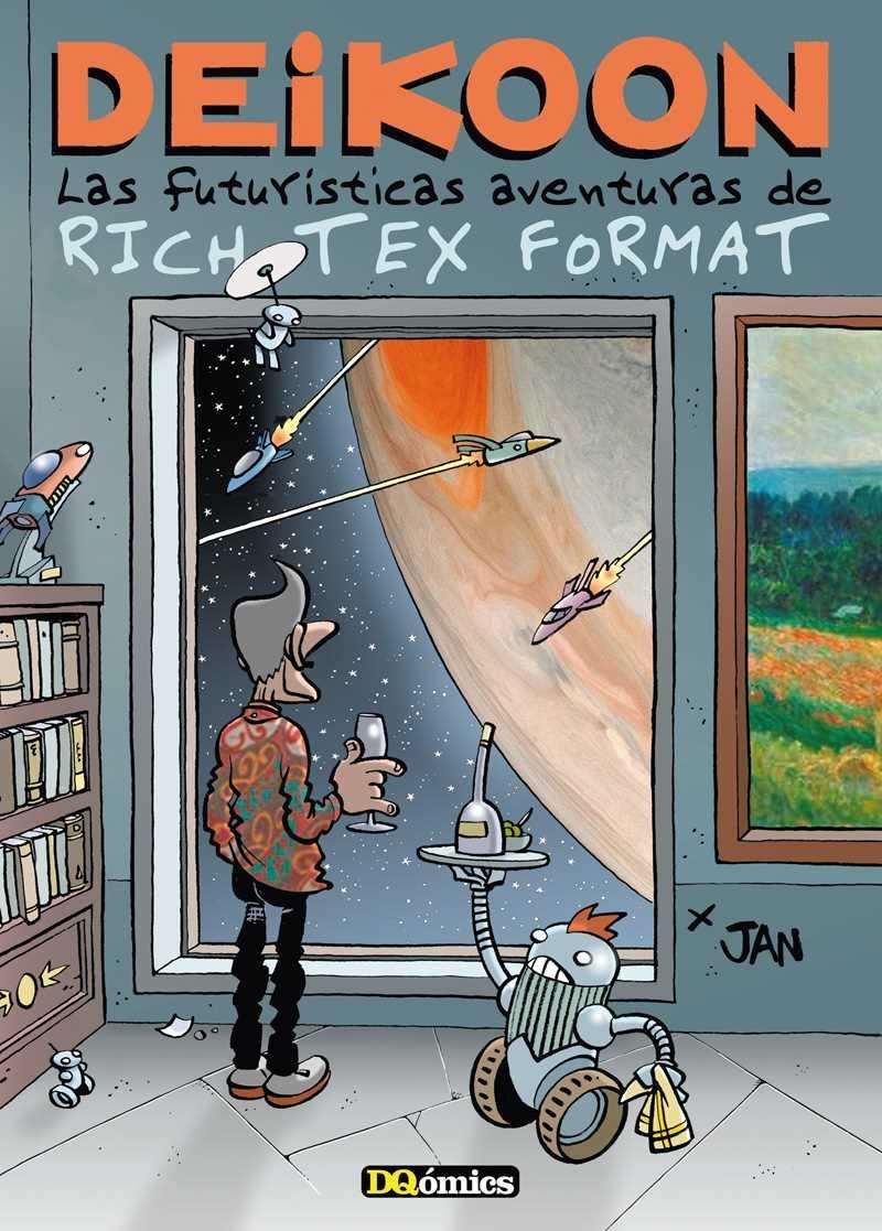 DEIKOON: LAS FUTURISTICAS AVENTURAS DE RICH TEX FORMAT VOL.1 [CARTONE] | JAN | Akira Comics  - libreria donde comprar comics, juegos y libros online