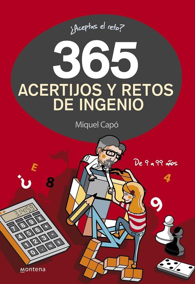 365 ACERTIJOS Y RETOS DE INGENIO [CARTONE] | CAPO, MIQUEL | Akira Comics  - libreria donde comprar comics, juegos y libros online