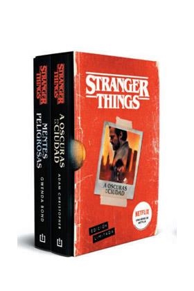 STRANGER THINGS: A OSCURAS EN LA CIUDAD / MENTES PELIGROSAS (ESTUCHE) [BOLSILLO] | CHRISTOPHER, ADAM | Akira Comics  - libreria donde comprar comics, juegos y libros online