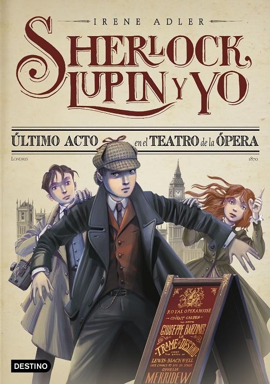 SHERLOCK, LUPIN Y YO Nº02: ULTIMO ACTO EN EL TEATRO DE LA OPERA (REEDICION) [RUSTICA] | ADLER, IRENE | Akira Comics  - libreria donde comprar comics, juegos y libros online