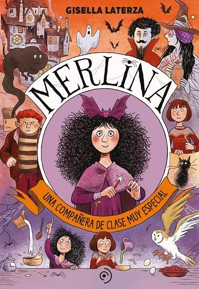 MERLINA: UNA COMPAÑERA DE CLASE MUY ESPECIAL [CARTONE] | LATERZA, GISELLA | Akira Comics  - libreria donde comprar comics, juegos y libros online