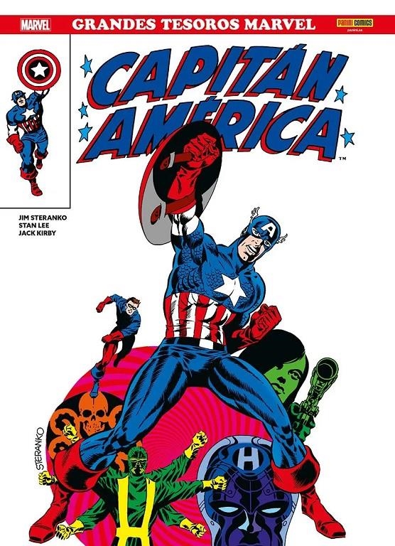 GRANDES TESOROS MARVEL: CAPITAN AMERICA DE JIM STERANKO [CARTONE] | KIRBY, JACK | Akira Comics  - libreria donde comprar comics, juegos y libros online