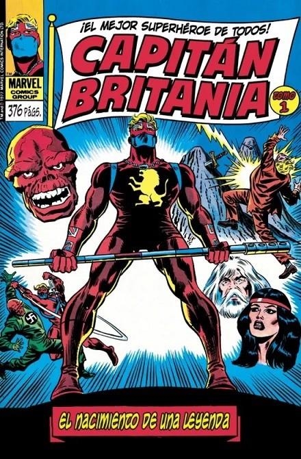 MARVEL LIMITED EDITION: CAPITAN BRITANIA VOLUMEN 1, EL NACIMIENTO DE UNA LEYENDA [CARTONE] | CLAREMONT, CHRIS | Akira Comics  - libreria donde comprar comics, juegos y libros online
