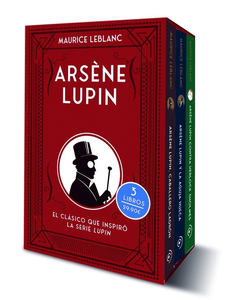 ARSENE LUPIN COLECCION (ESTUCHE) [RUSTICA] | LEBLANC, MAURICE | Akira Comics  - libreria donde comprar comics, juegos y libros online