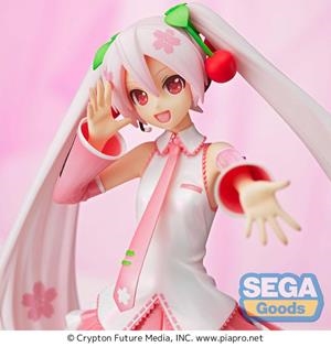 HATSUNE MIKU: ESTATUA SAKURA MIKU VER. 3 21 CM PVC [CAJA] | Akira Comics  - libreria donde comprar comics, juegos y libros online