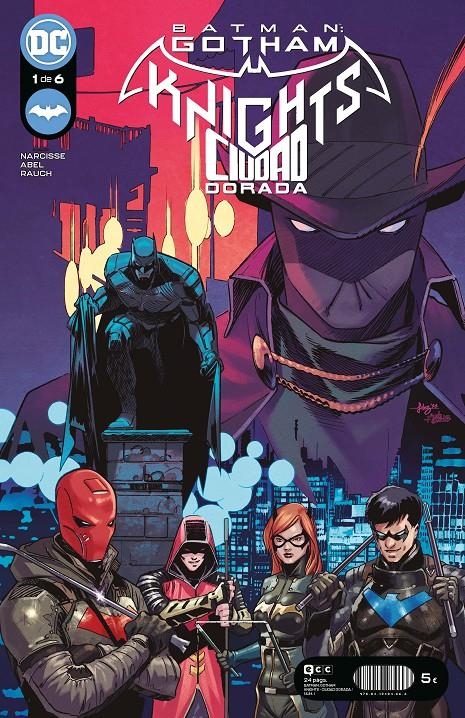 BATMAN: GOTHAM KNIGHTS, CIUDAD DORADA Nº01 (1 DE 6) [GRAPA] | NARCISSE, EVAN | Akira Comics  - libreria donde comprar comics, juegos y libros online