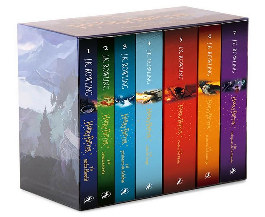 HARRY POTTER (ESTUCHE LA SERIE COMPLETA) [RUSTICA] | ROWLING, J. K. | Akira Comics  - libreria donde comprar comics, juegos y libros online