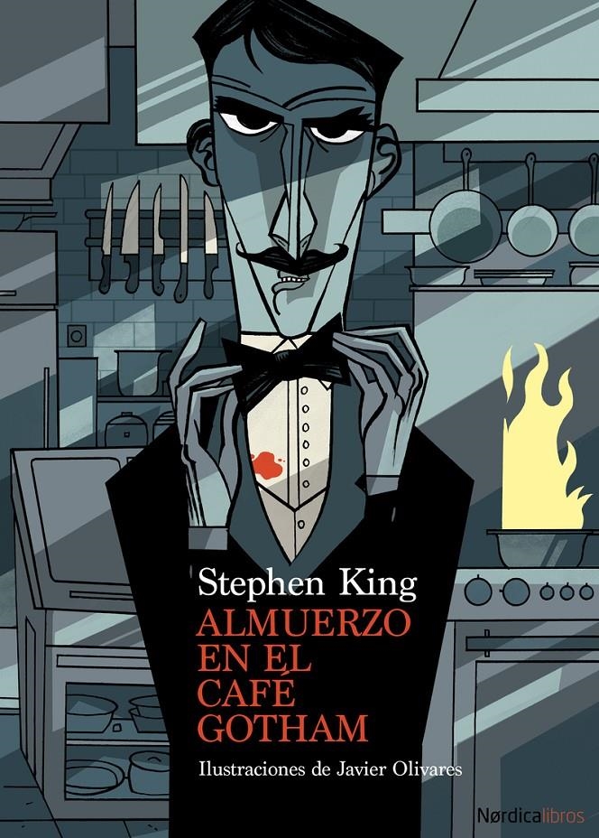 ALMUERZO EN EL CAFE GOTHAM (ILUSTRACIONES DE JAVIER OLIVARES) [CARTONE] | KING, STEPHEN | Akira Comics  - libreria donde comprar comics, juegos y libros online